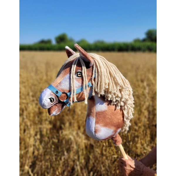 Kæphest Tobiano med beige manke